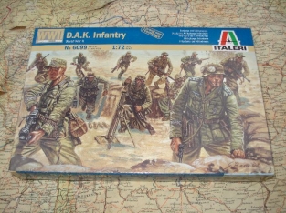 Italeri 6099  D.A.K. Infantry WO2